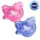 Chicco Physio Soft celosilikonový dudlík holka 16–36 m 2 ks