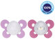 Chicco Physio Comfort dudlík noční holka 16–36 m 2 ks
