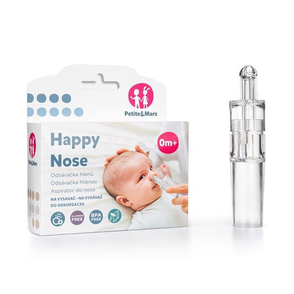 PETITE&MARS odsávačka nosních hlenů na vysavač Happy Nose 0 m+