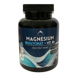 Hrotlife magnézium bisglycinát + vitamín B6 90 kapslí