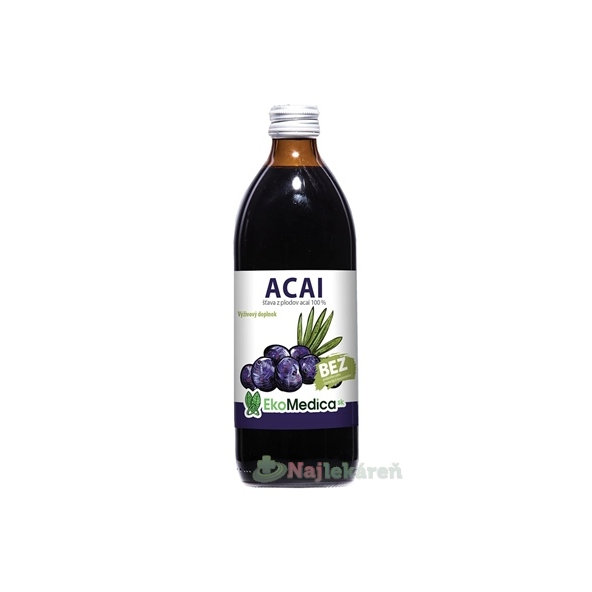 EkoMedica SK Acai šťáva 500 ml