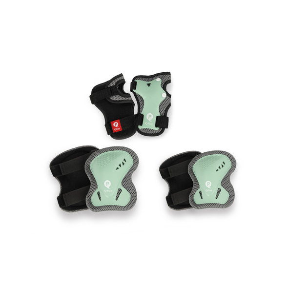 QPLAY Dětské chrániče Jade Green velikost S