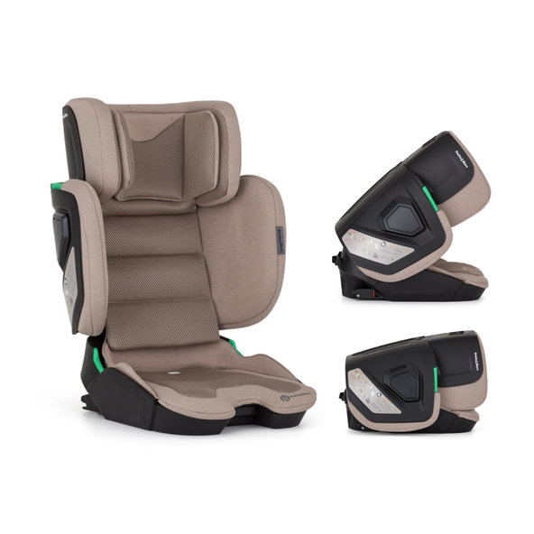 PETITE&MARS Flex Pro i-Size Air Tan Brown 100-150 cm
