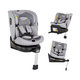 PETITE&MARS Twistguard Pro i-Size Air Gentle Grey 40-150 cm