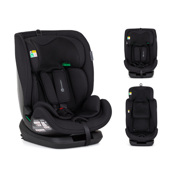 PETITE&MARS Prime Pro i-Size Air Coal Black 76-150 cm