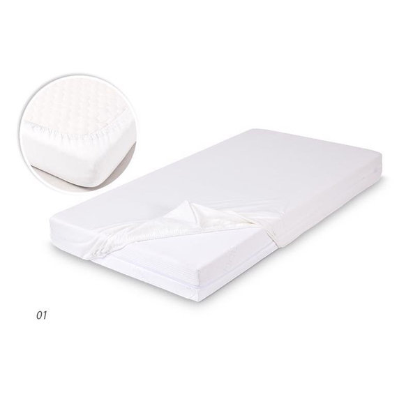 Babymatex plachta Bamboo bílá 120x60 cm