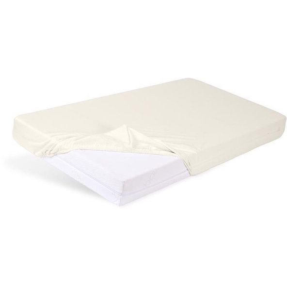 Babymatex ochranná plachta Bamboo béžová s gumičkou 60x120 cm