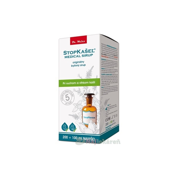STOPKAŠEL sirup Medical 300 ml Dr. Weiss