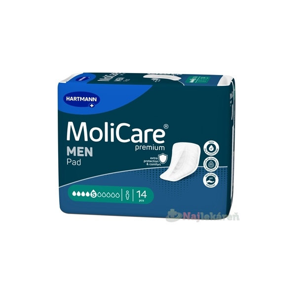 MoliCare Premium MEN PAD 5 kapek 34,5 cm 14 ks