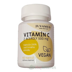 Juvamed Vitamin C z aceroly 500 mg 60 kapslí