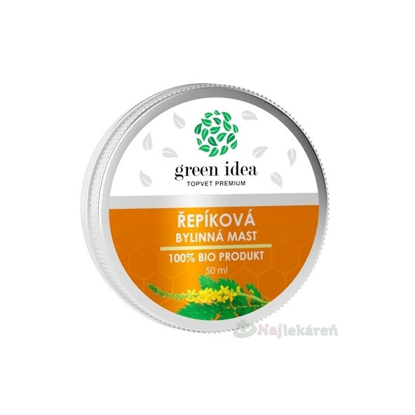 Green Idea Řepíková mast BIO bylinná 50 ml