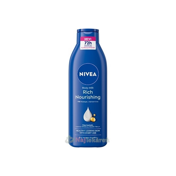 NIVEA Rich Nourishing tělové mléko suchá pokožka 400 ml