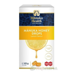 Manuka Health Manuka Honey drops pastilky citron 15 ks
