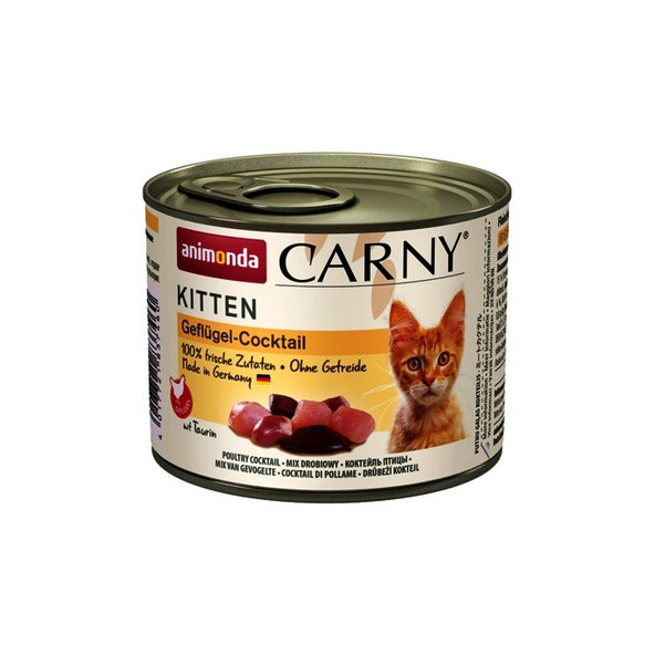 Animonda Carny Kitten konzerva drůbeží koktejl 200 g