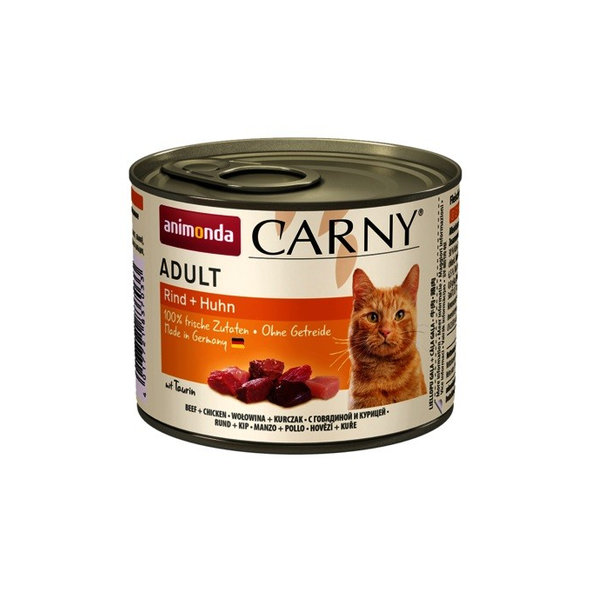 Animonda Carny® Adult konzerva pro kočky hovězí a kuře 200 g