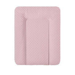 CEBA Přebalovací podložka na komodu měkká Caro Pink 70x50 cm