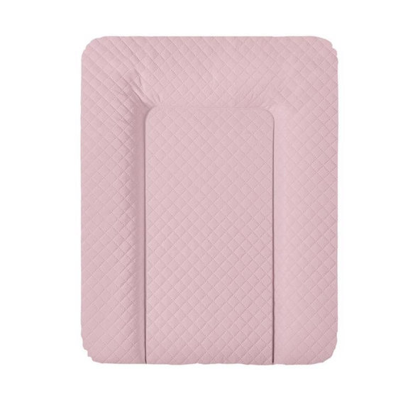 CEBA Přebalovací podložka na komodu měkká Caro Pink 70x50 cm