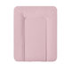 CEBA Přebalovací podložka na komodu měkká Caro Pink 70x50 cm