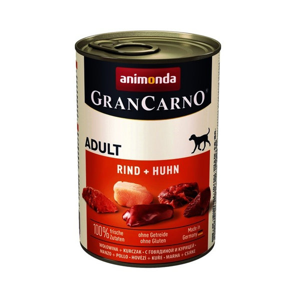 Animonda GranCarno® Adult konzerva pro psy hovězí a kuře 400 g
