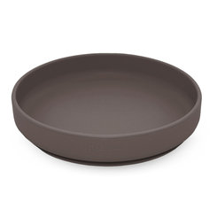 PETITE&MARS Talíř silikonový s přísavkou Take&Match Bitter Cocoa 6m+
