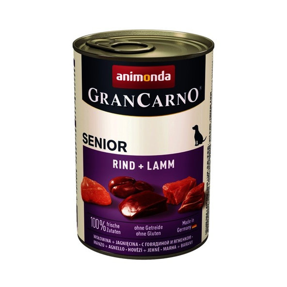 Animonda GranCarno® Senior konzerva pro psy hovězí a jehněčí 400 g