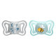 Chicco dudlík Physio Light silikonový kluk 2–6 m 2 ks