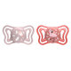 Chicco dudlík Physio Light silikonový holka 6–16 m 2 ks