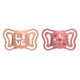 Chicco dudlík Physio Light silikonový holka 16–36 m 2 ks