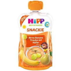 HiPP BIO Sport příkrm hruška banán bílé hrozno oves 120 g