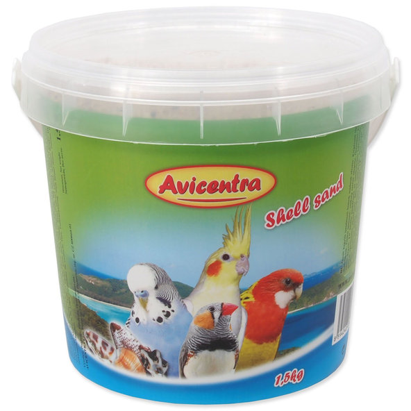 Avicentra písek s mušlemi pro ptáky 1,5 kg