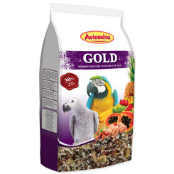 AVICENTRA GOLD krmivo pro velké papoušky 850 g
