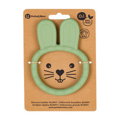 Petite&Mars silikonové kousátko Bunny Sweet Pea 0m+