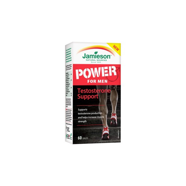 Jamieson Power for Men Testosterone Support 60 kapslí