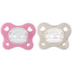 Chicco dudlík Physio Dual Soft silikonový holka 6–16 m 2 ks