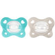 Chicco dudlík Physio Dual Soft silikonový kluk 6–16 m 2 ks