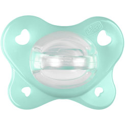 Chicco dudlík Physio Dual Soft silikonový neutral 0–2 m 1 ks