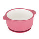 PETITE&MARS Miska keramická se silikonovým obalem Candy Pink