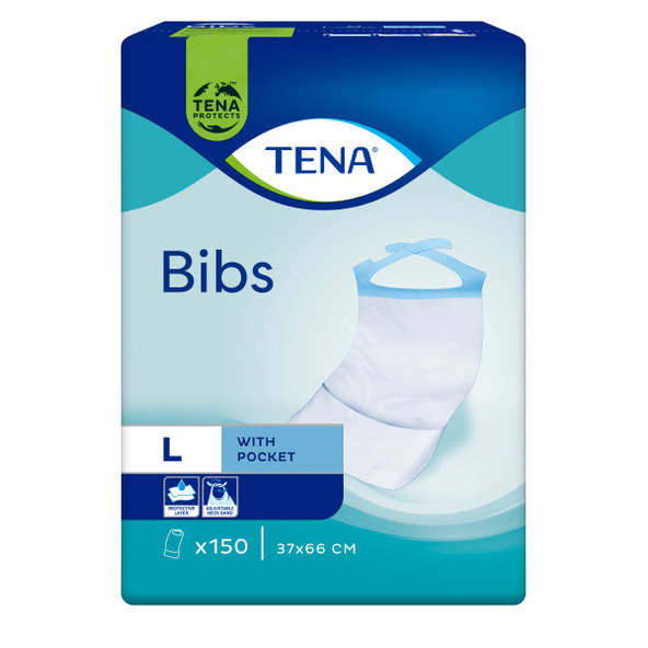 TENA Bib L podbradník 37x66 cm 150 ks