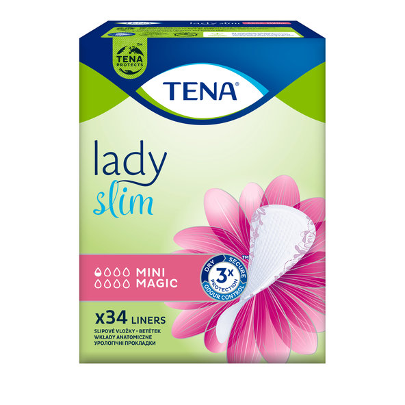 TENA Lady Mini Magic inkontinenční vložky 34 ks
