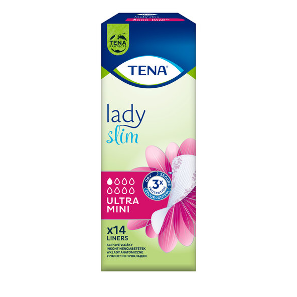 TENA Lady Slim Ultra Mini inkontinenční vložky 14 ks