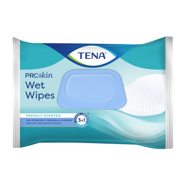 TENA Wet Wipe vlhčené utěrky 48 ks