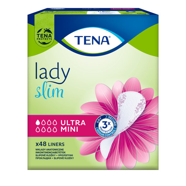 TENA Lady Slim Ultra Mini inkontinenční vložky 48 ks