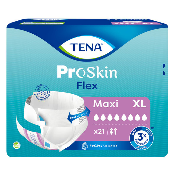 TENA Flex Maxi XL inkontinenční kalhotky 21 ks