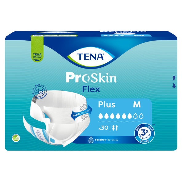 TENA Flex Plus M inkontinenční kalhotky 30 ks