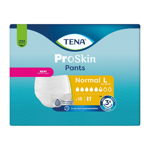 TENA Pants Normal L inkontinenční kalhotky 18 ks