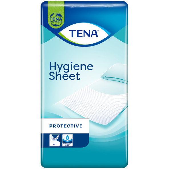 TENA Hygiene Sheet jednorázová plachta 140x80 cm 100 ks