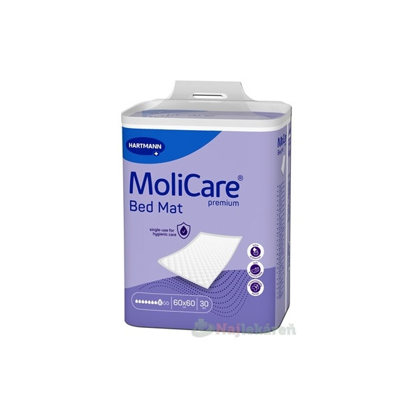 MoliCare Premium Bed Mat 8 kapek 60x60 cm 30 ks
