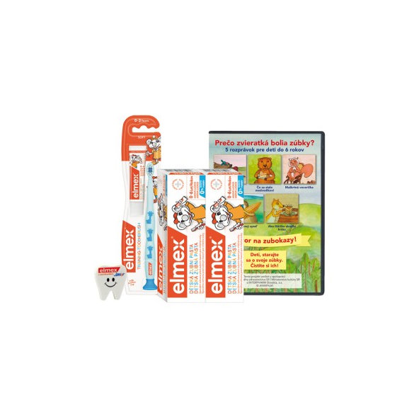 Elmex Caries Protection dětská sada 0–3 roky