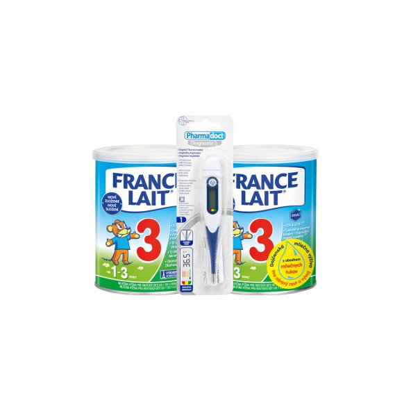 France Lait 3 Duo + Pharmadoct digitální teploměr MT4233