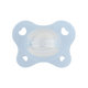 Chicco PhysioForma Dual Soft silikonový dudlík modrý 0–2 m 1 ks